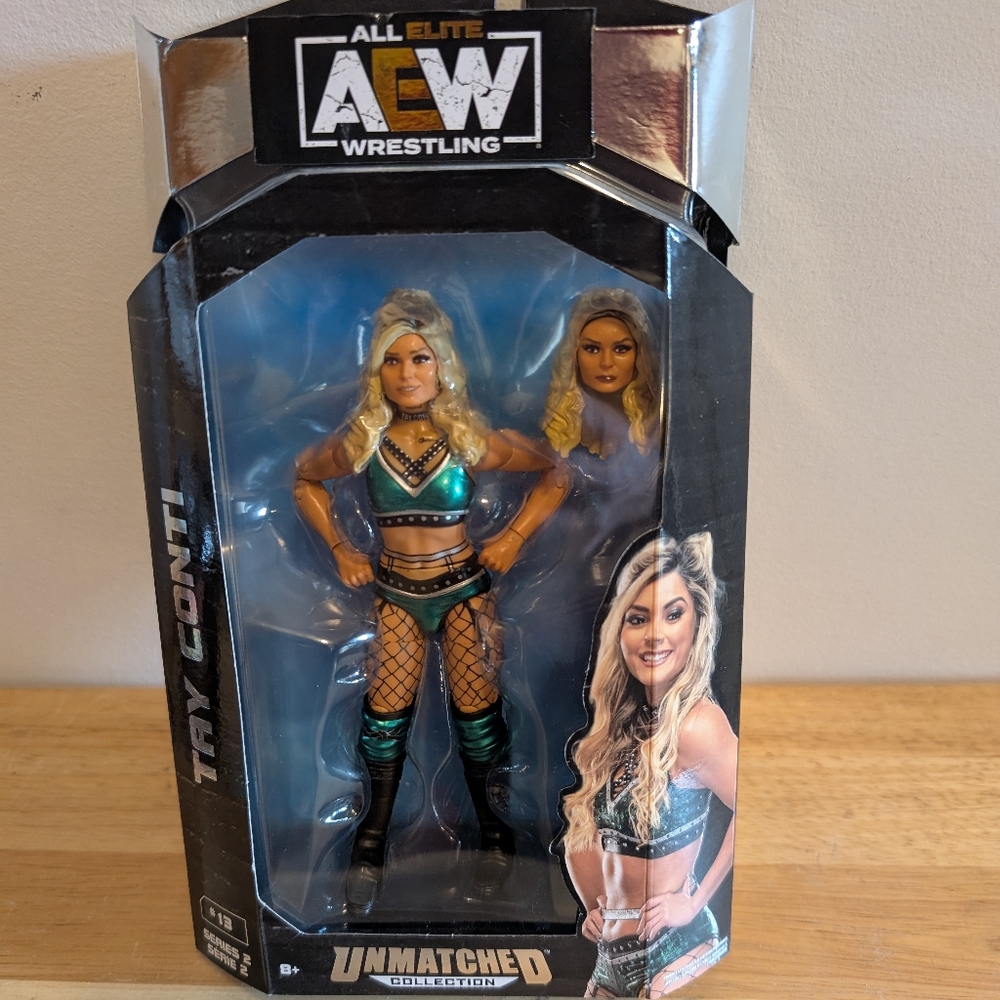 AEW Wrestling Tay Conti Unmatched Collection Figure